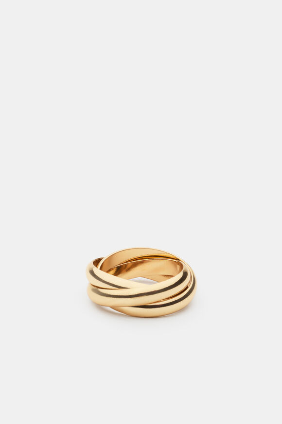 Interlinked Ring  Gold  hi-res