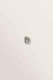 Silver Initial Charm  D  hi-res