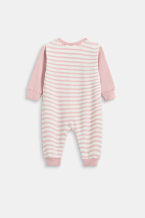 Logo Stripe Jumpsuit  Blush Pink  hi-res