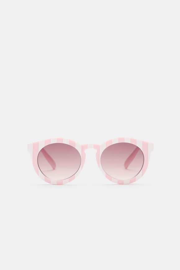 Child Stripe Sunglasses  Pink Lemonade  hi-res