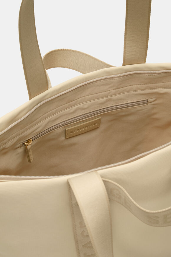 Seed Weekend Tote  Cashew Cream  hi-res