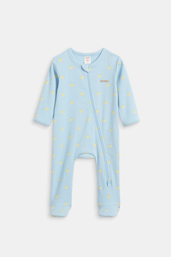 Rib Footed Jumpsuit  Arctic  hi-res