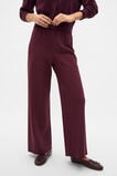 Easy Wide Leg Pant  Plum Red  hi-res