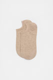 Ocelot Mesh Texture Sock  Iced Latte  hi-res