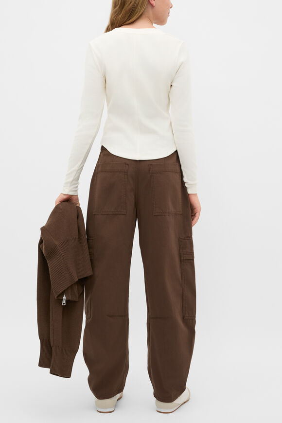 Placket Rib Tee  Classic Cream  hi-res