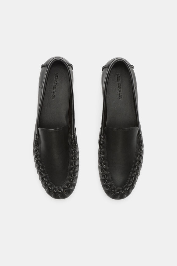 Albie Whipstitch Loafer  Black  hi-res