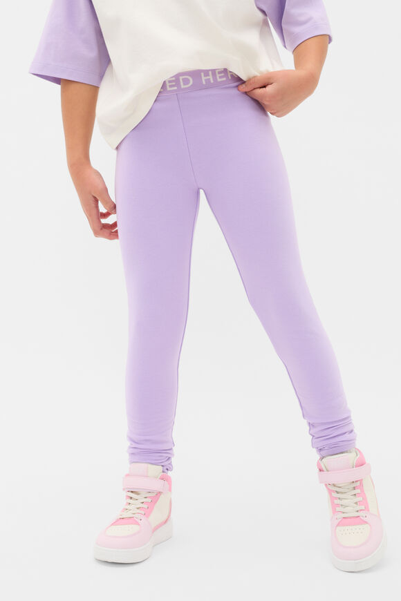 Core Terry Legging  Lilac  hi-res
