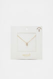 Initial Jewel Bubble Necklace  I  hi-res