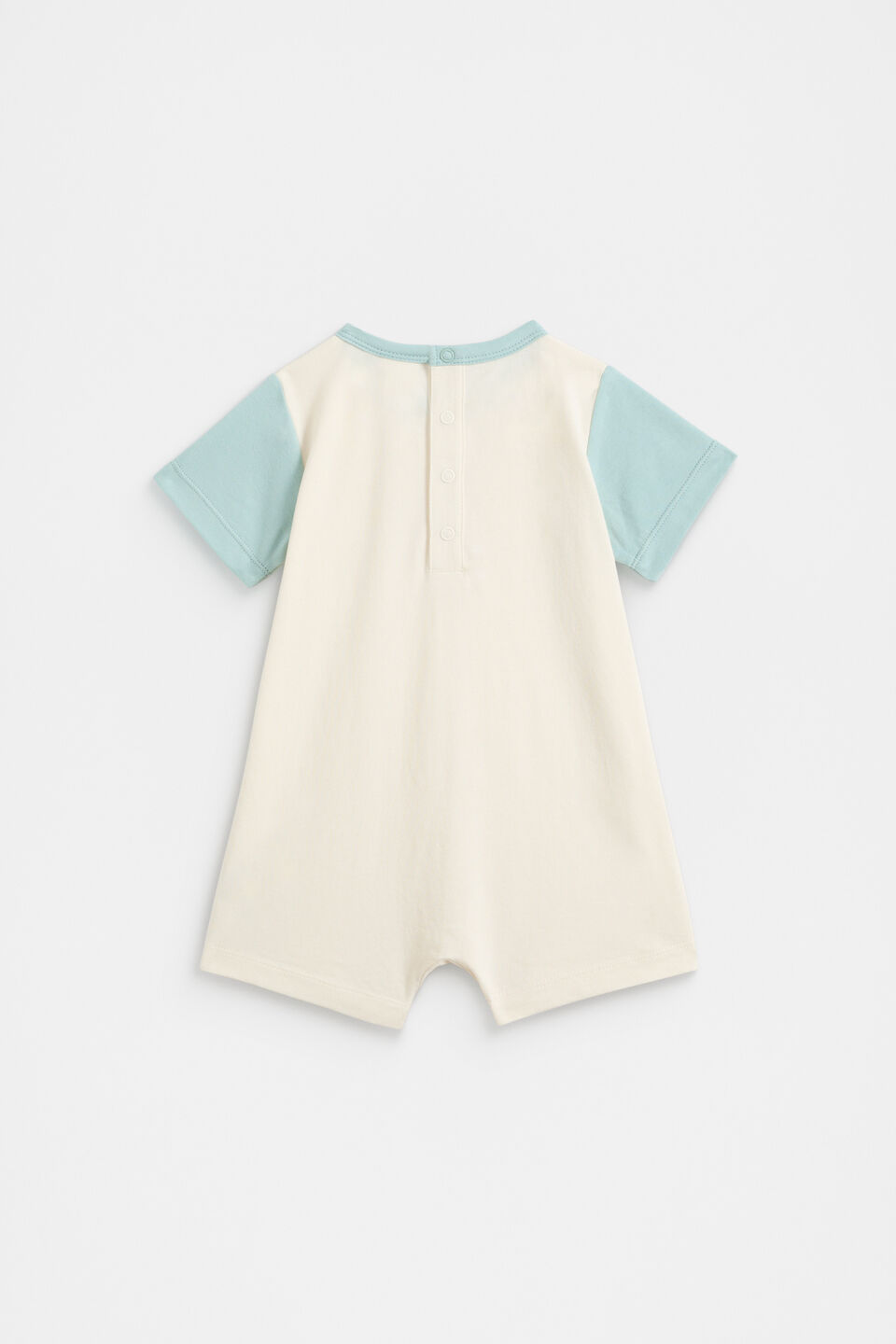 Sunny Tee Romper  Buttermilk