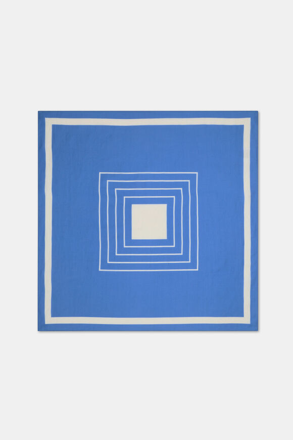 Printed Headscarf  Blue Haven  hi-res