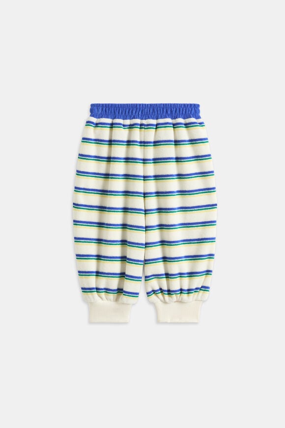 Stripe Towelling Track Pant  Multi  hi-res