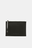 Knitted Pouch  Black  hi-res