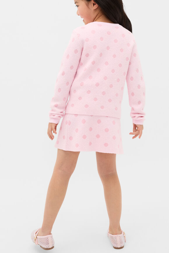 Spot Knit Cardigan  Pink Lemonade  hi-res