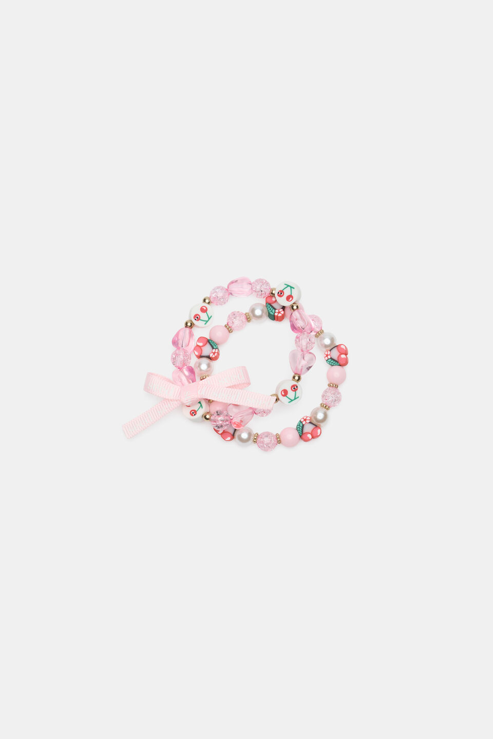 Jumble Bracelet Set  Cherry
