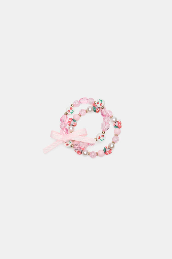 Jumble Bracelet Set  Cherry  hi-res