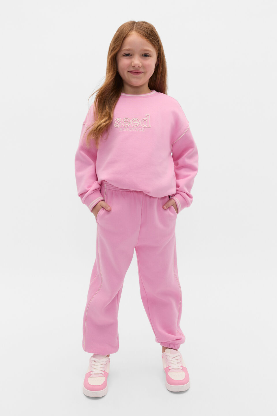 Core Logo Sweat  Candy Pink
