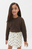 Bobble Knit Sweater  Cacao  hi-res