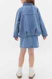 Denim Bomber Jacket  Mid Blue  hi-res