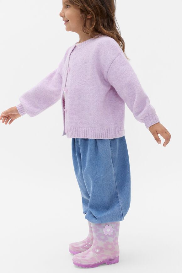 Light Up Gumboot  Classic Cream Multi  hi-res
