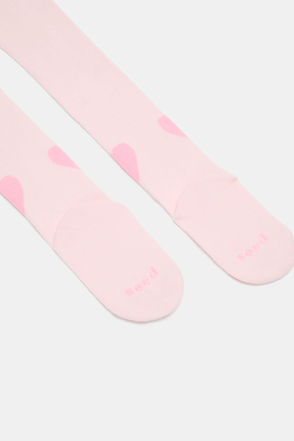 Rib Heart Tight  Pink Lemonade