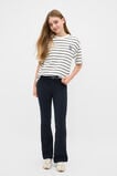 Core Logo Tee  Navy Stripe  hi-res