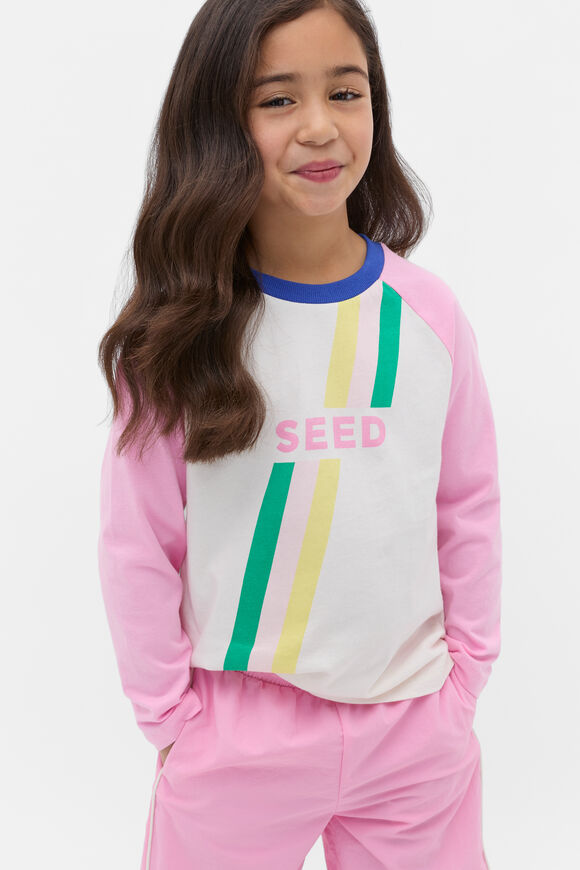 Raglan Logo Tee  Multi  hi-res
