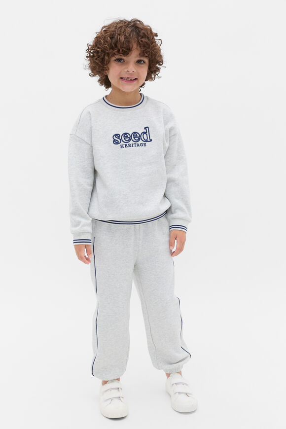Core Logo Sweat  Light Grey Marle  hi-res