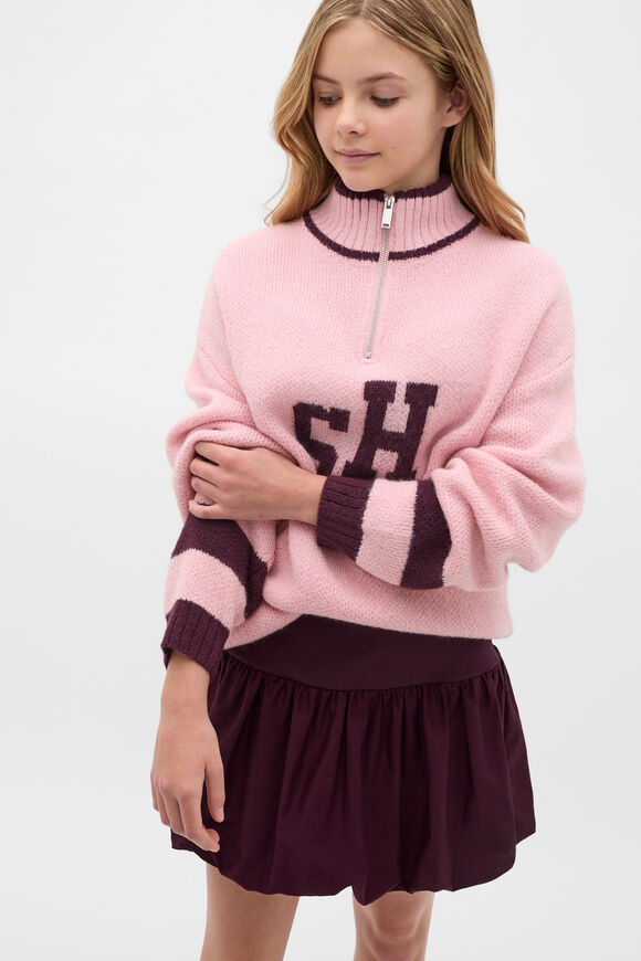 Splice Bubble Skirt  Mulberry  hi-res