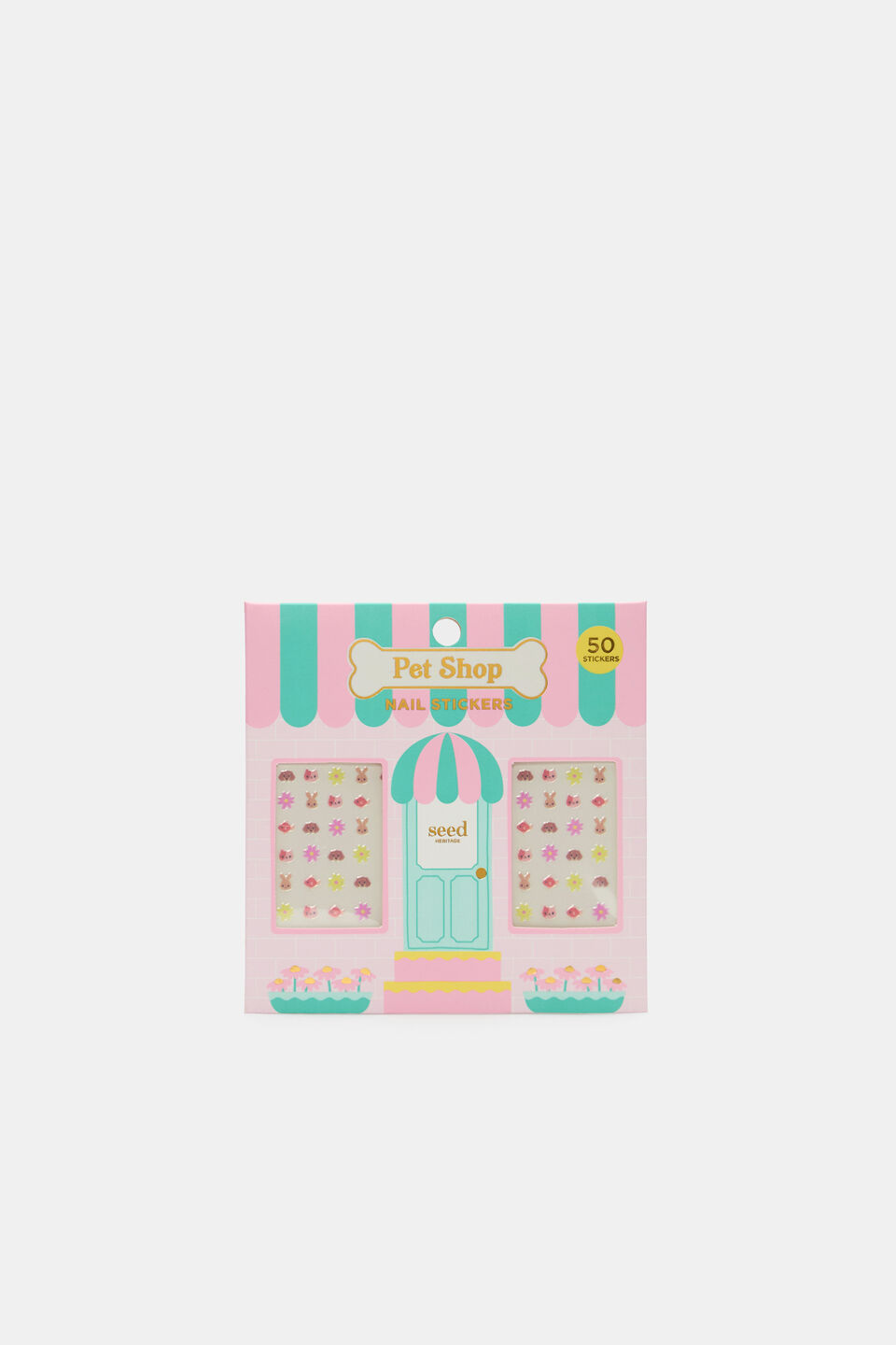 Pet Shop Nail Stickers  Multi