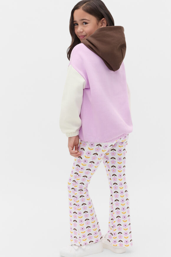 Colour Block Hoodie  Orchid  hi-res
