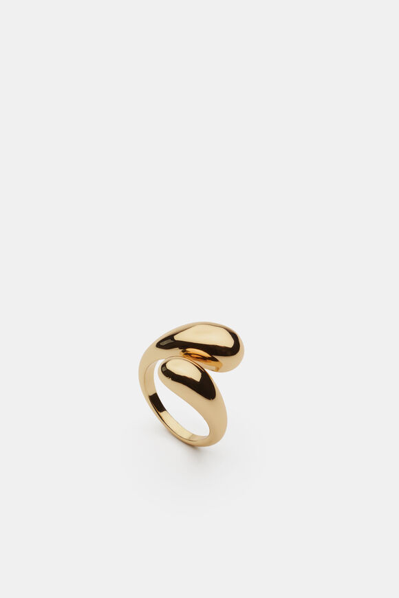 Crossover Ring  Gold  hi-res