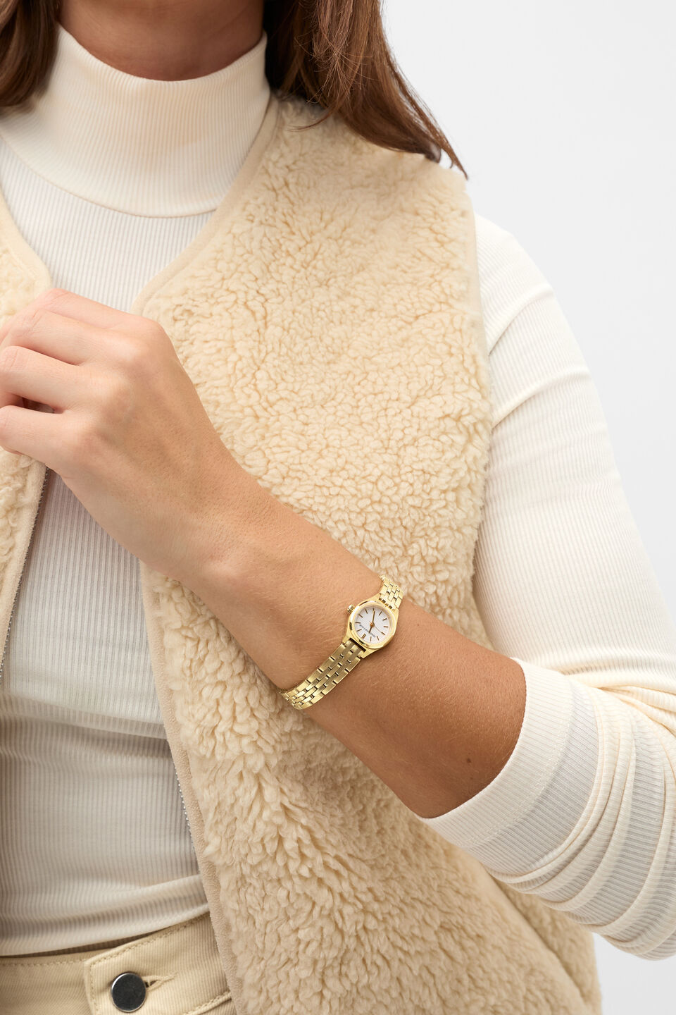 Seed Metal Watch  Gold