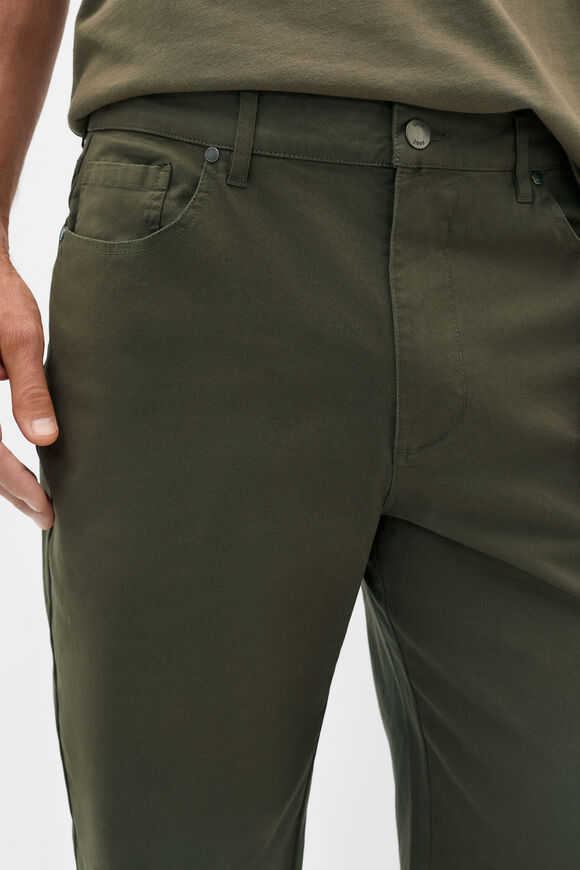 5 Pocket Pant  Burnt Olive  hi-res