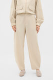 Barrel Leg Tailored Trouser  Cashew Cream Crossdye  hi-res