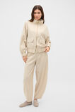 Barrel Leg Tailored Trouser  Cashew Cream Crossdye  hi-res