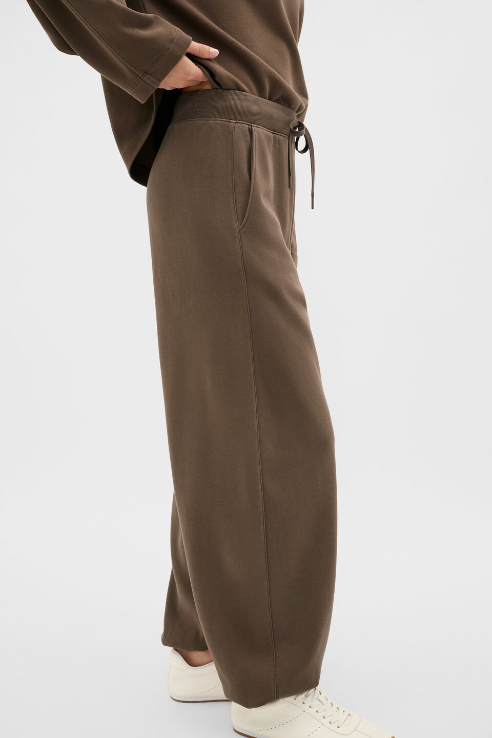 Terry Sweat Pant  Chestnut Wash