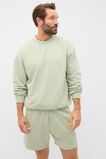 Crew Neck Sweatshirt  Aloe  hi-res