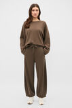 Terry Balloon Sleeve Sweat  Chestnut Wash  hi-res