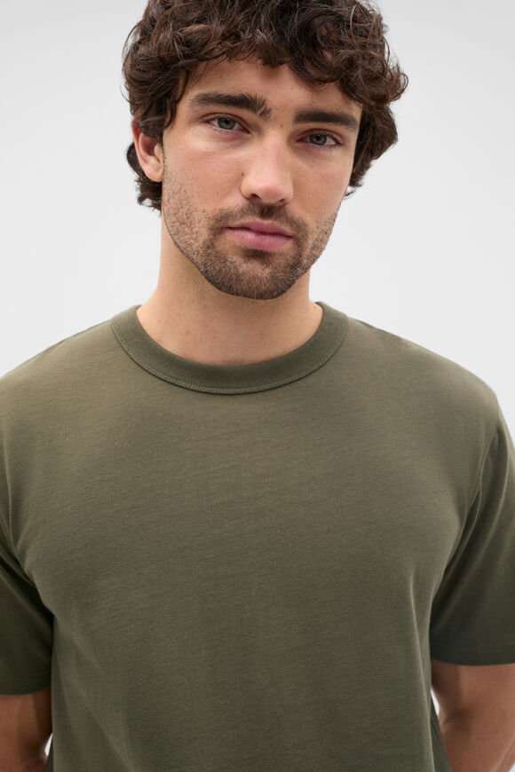 Crew Tee  Burnt Olive  hi-res