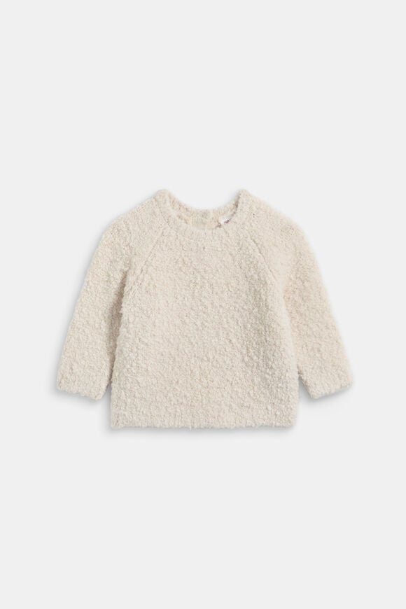Teddy Knit  Oat  hi-res