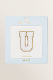 Made By Me Glitter Initial Patch  U  hi-res