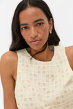 Double Illusion Hoop  Gold  hi-res