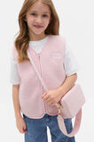 Embroidered Logo Camera Bag  Pink Lemonade  hi-res
