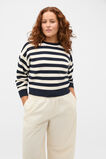 Textured Stripe Knit  Twilight Blue Stripe  hi-res