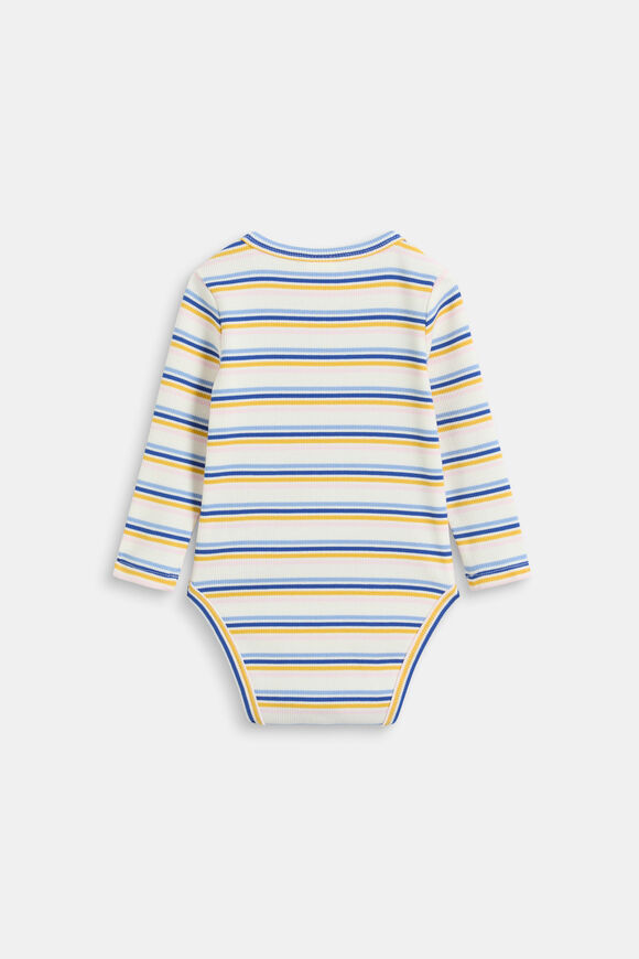 Stripe Rib Bodysuit  Multi  hi-res