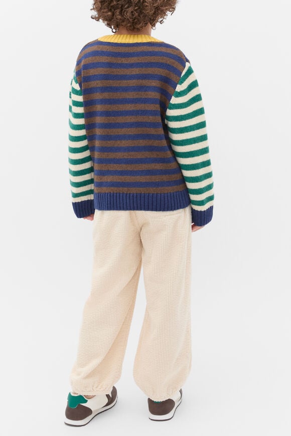 Stripe Cosy Knit  Multi  hi-res
