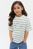 Multi Stripe Logo Tee  Multi  hi-res