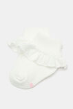 Baby Frill Sock  Vanilla  hi-res