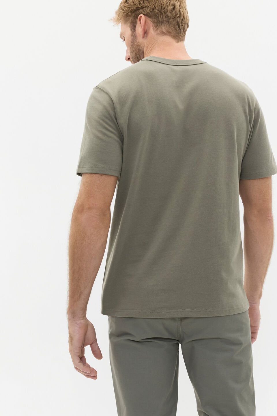 Crew Tee  Vintage Khaki