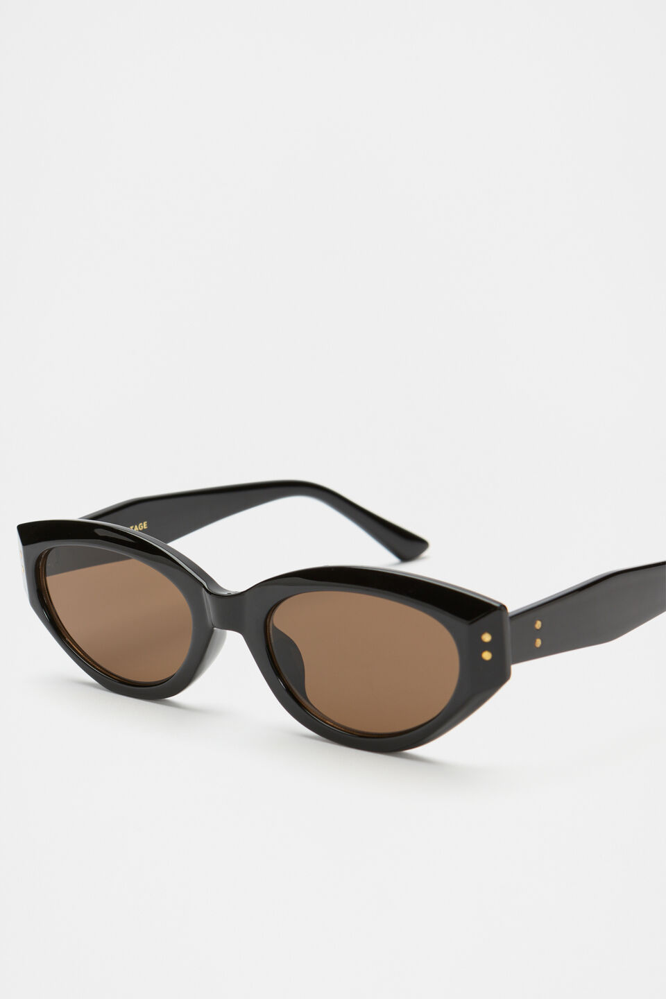 Lida Cat Eye Sunglasses  Black